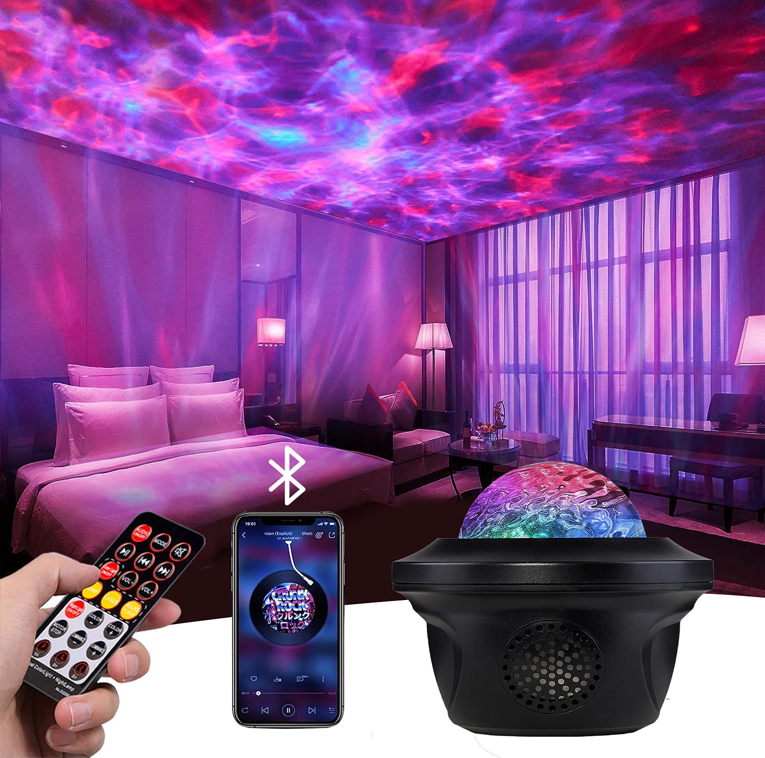 Galaxy Speaker Party Light