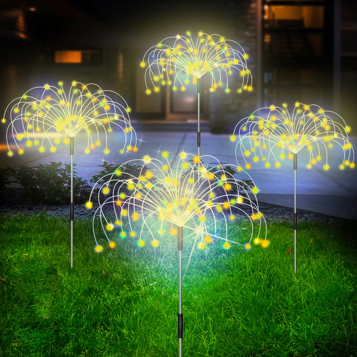 Waterdichte Zonne Garden Vuurwerk Lamp