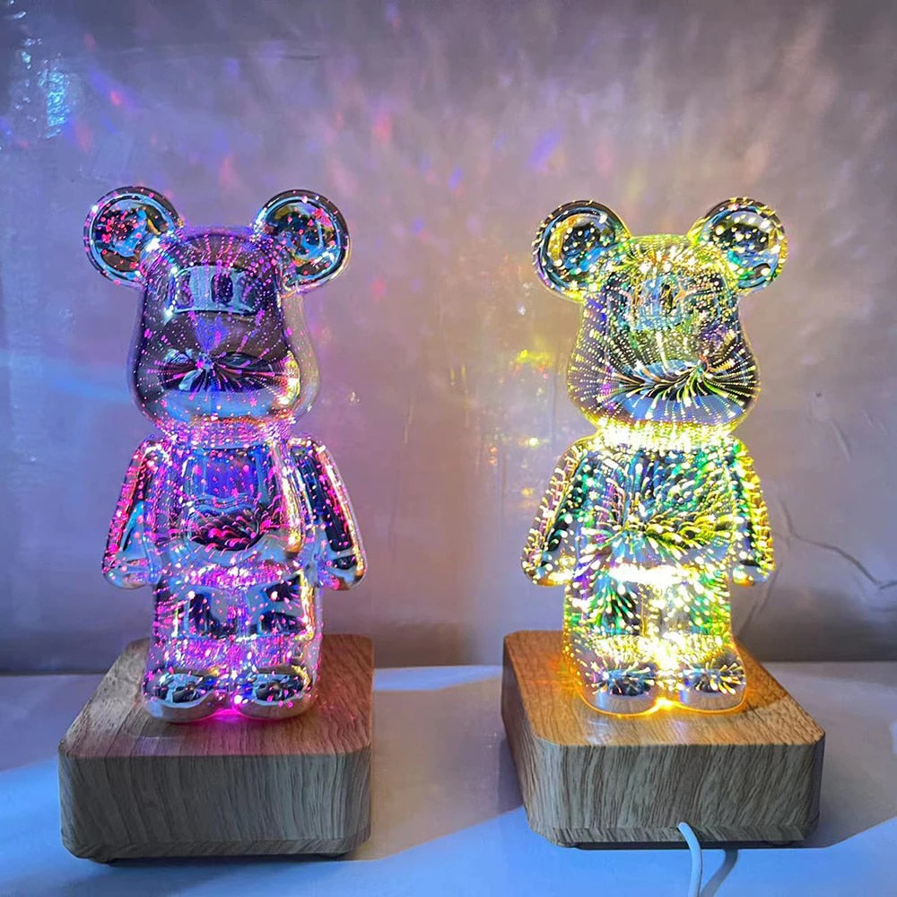Beer Vuurwerk Lamp