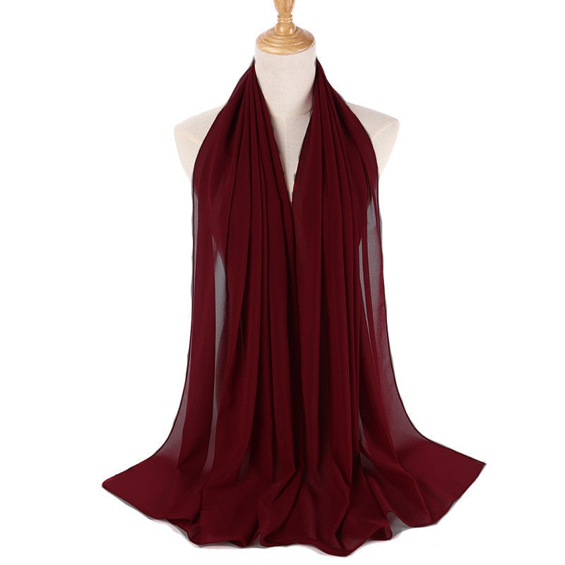 Chiffon Hijab Hoofdband