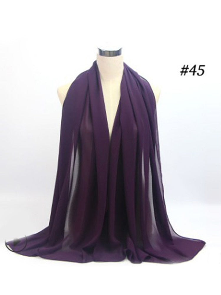 Chiffon Hijab Hoofdband