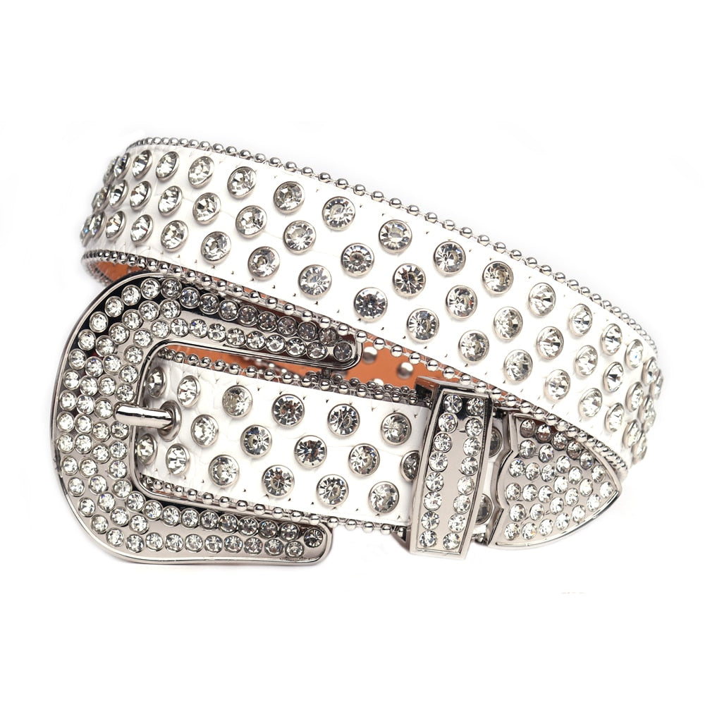 Bergkristal Diamant Riem