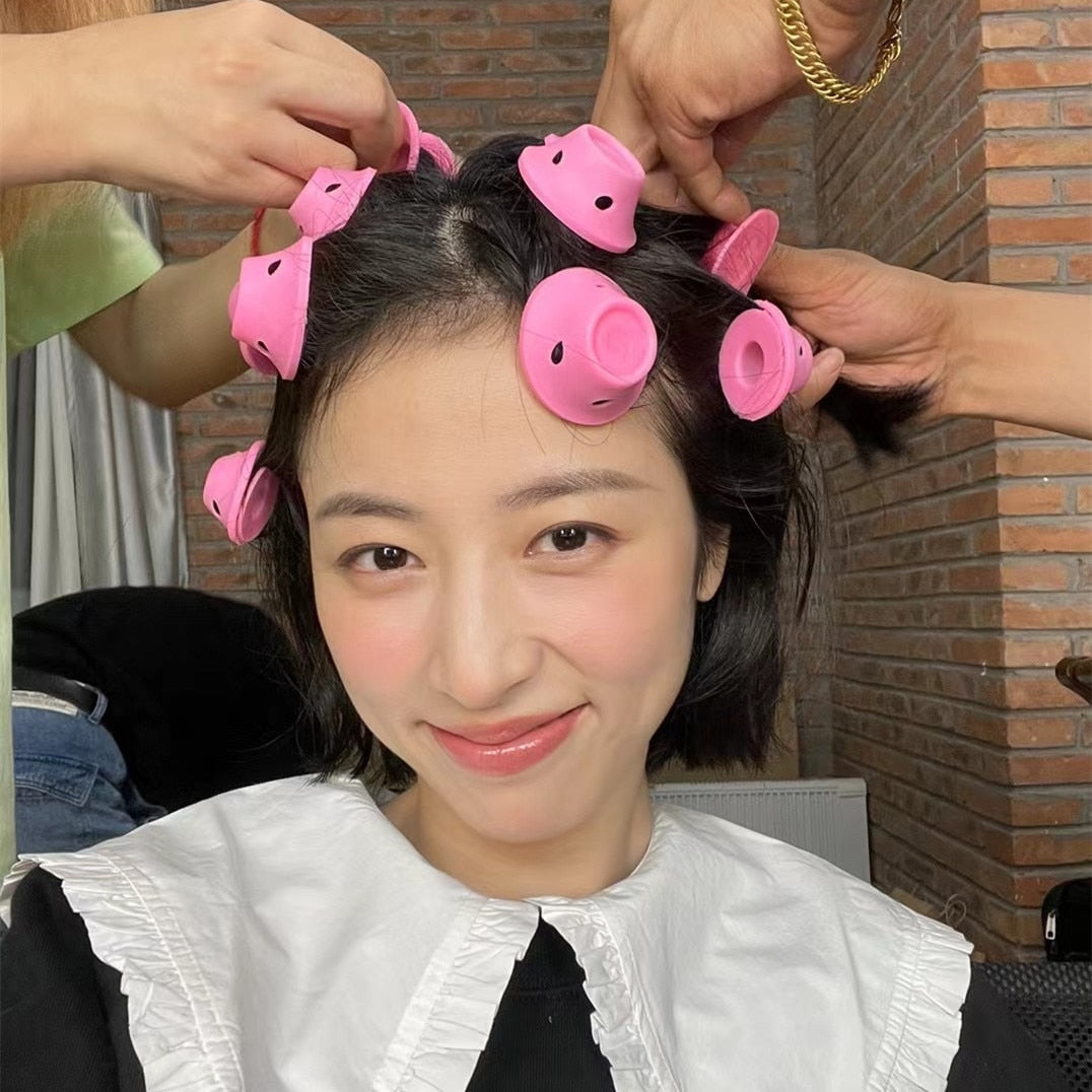 Hitteloze Silicone Haarkrullers (10st)