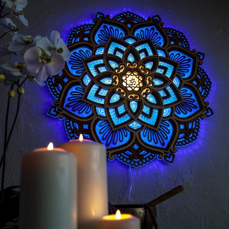 Mandala Yoga Lampen