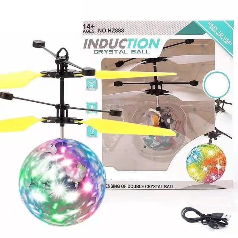 RC vliegende LED bal Helikopter Drone