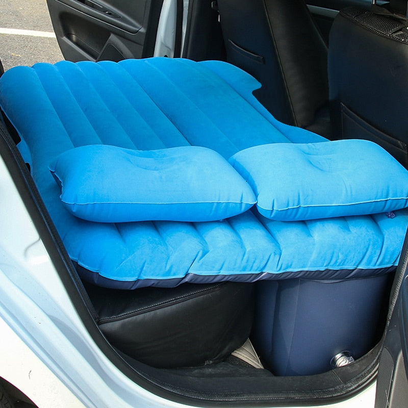 Opblaasbare auto achterbank matras
