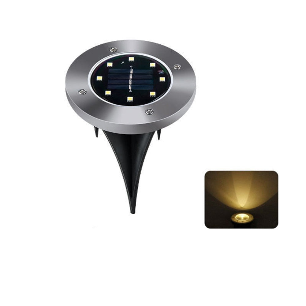 LED Schijflampen op zonne-energie