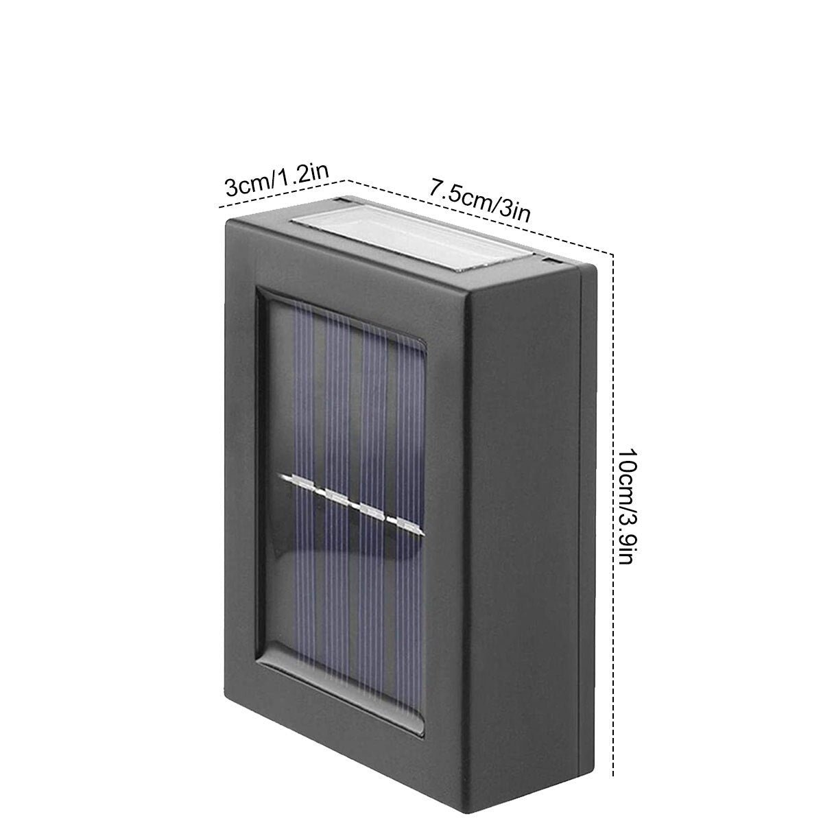 Zonne-aangedreven buiten Patio Wall Light