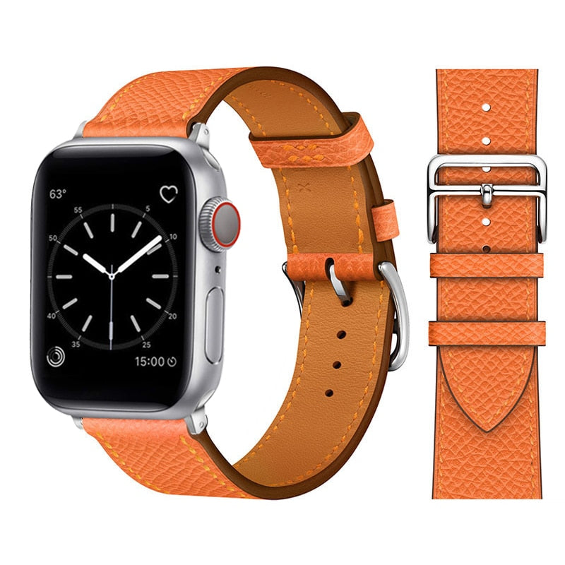 Apple Watch-riem van synthetisch leer