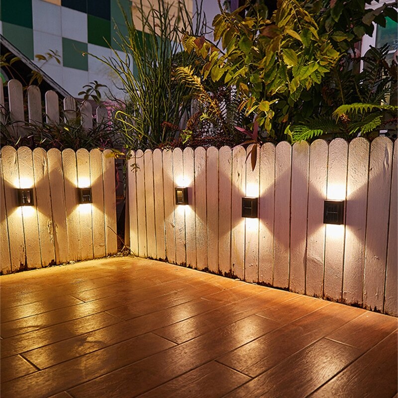 Zonne-aangedreven buiten Patio Wall Light