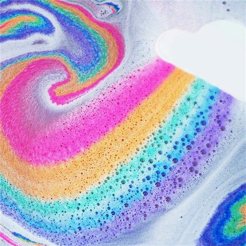 Regenboog Wolk Badbom