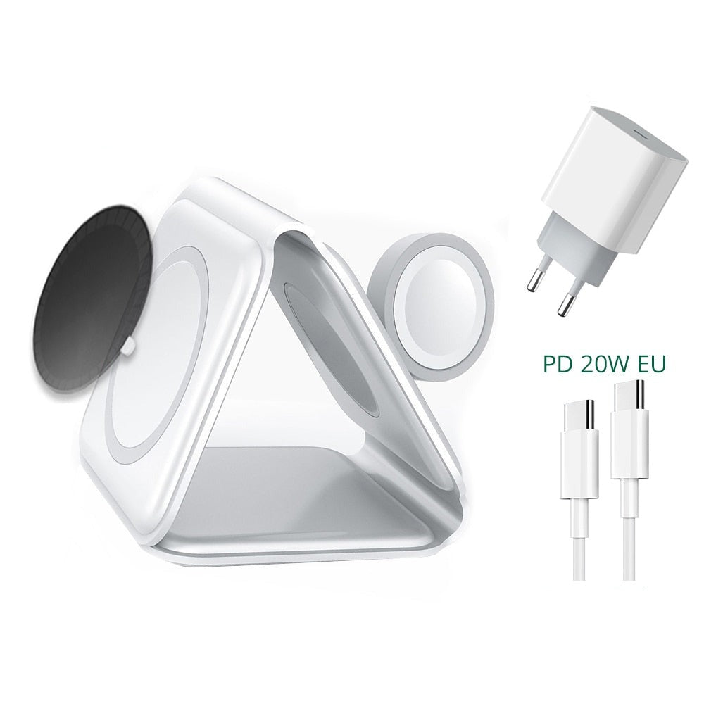 Opvouwbare Magnetische Draadloze Lader