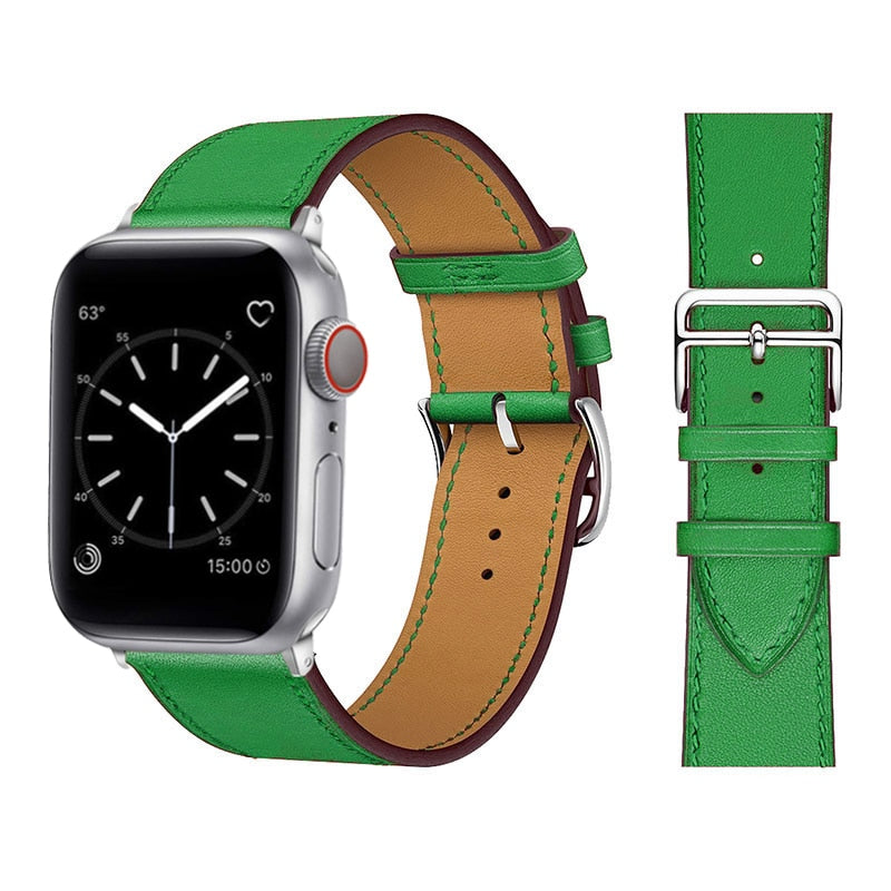 Apple Watch-riem van synthetisch leer