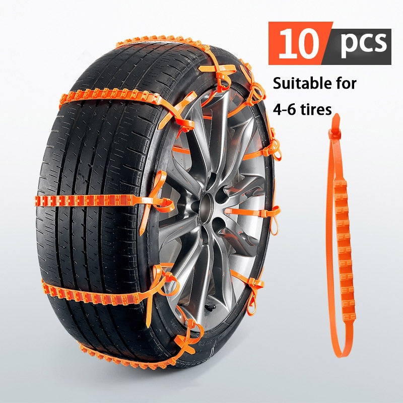 Anti-slip Bandenkettingen (10st)