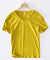 Mannen V-hals Linnen Katoenen Shirt