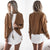 Asymmetrische Kraag Vest
