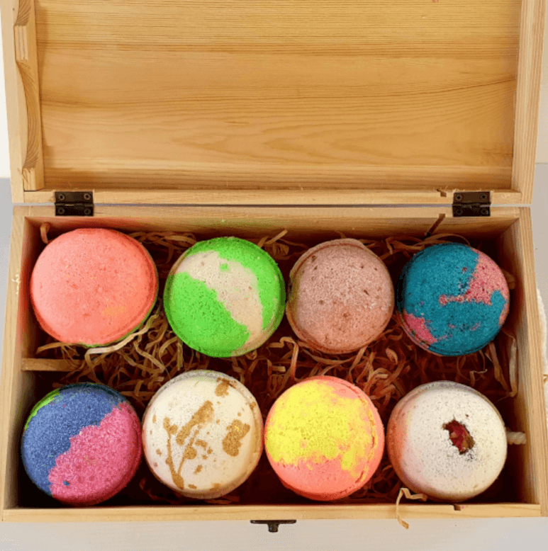 Bad bommen, pure natuurlijke essentiële oliën