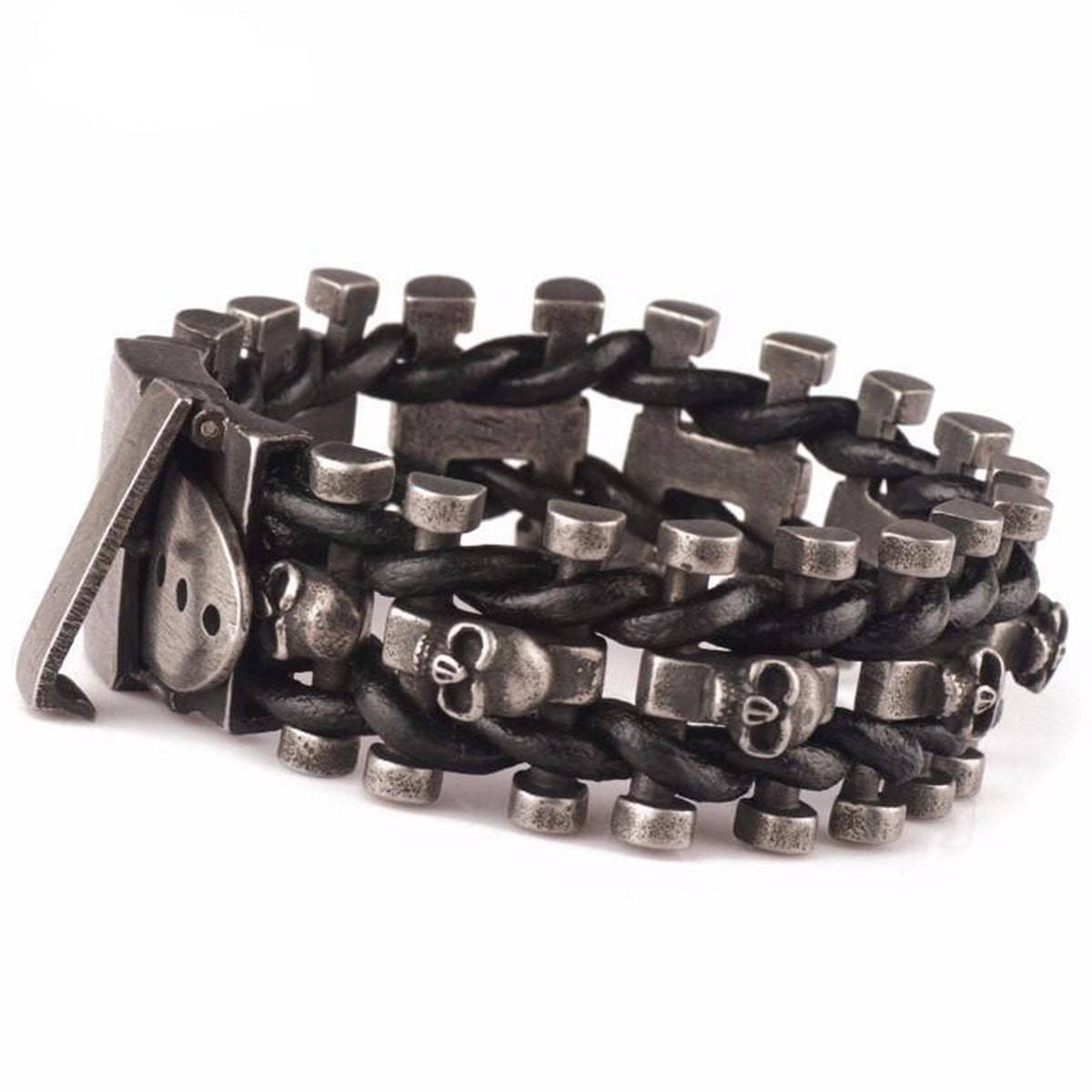 Skelet Biker's Armband