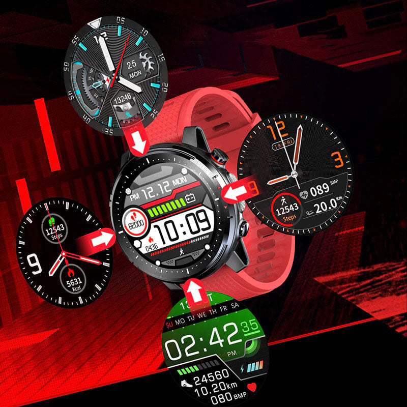 Slim Horloge Fitness Drijver