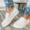 Dames Canvas Lace-Up Loafers