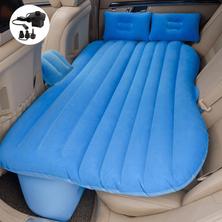 Opblaasbare auto achterbank matras