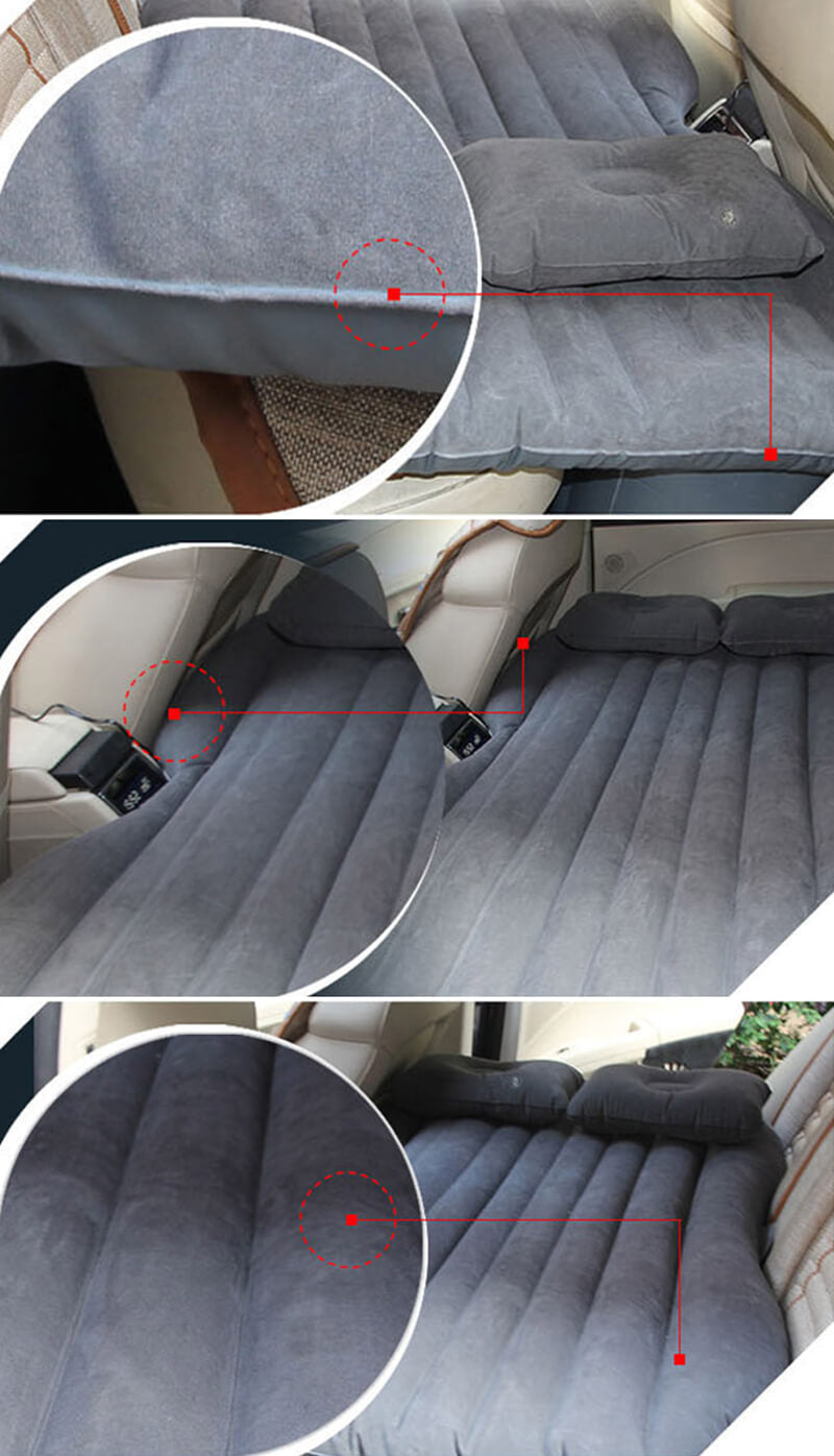 Opblaasbare auto achterbank matras