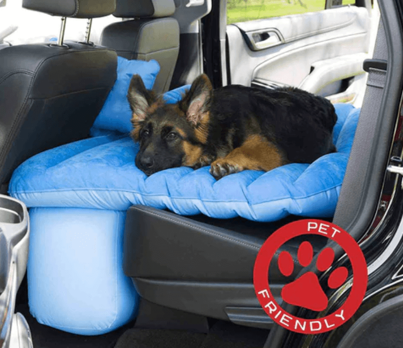 Opblaasbare auto achterbank matras