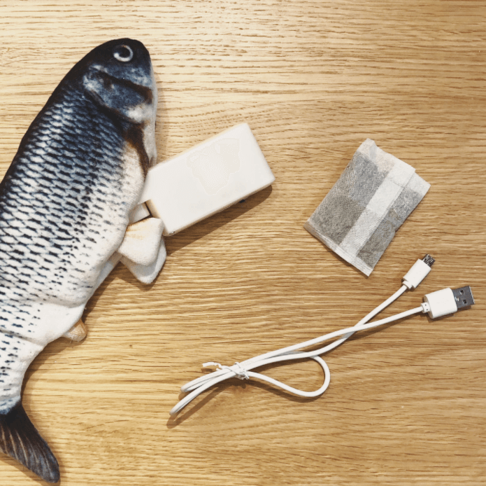 Dansende Vis | Zelfbewegend Kattenspeelgoed