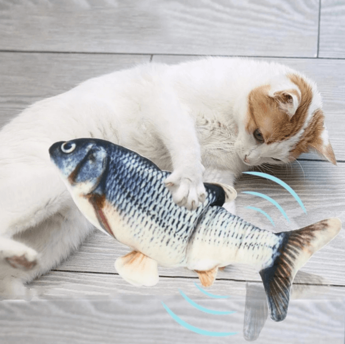 Dansende Vis | Zelfbewegend Kattenspeelgoed