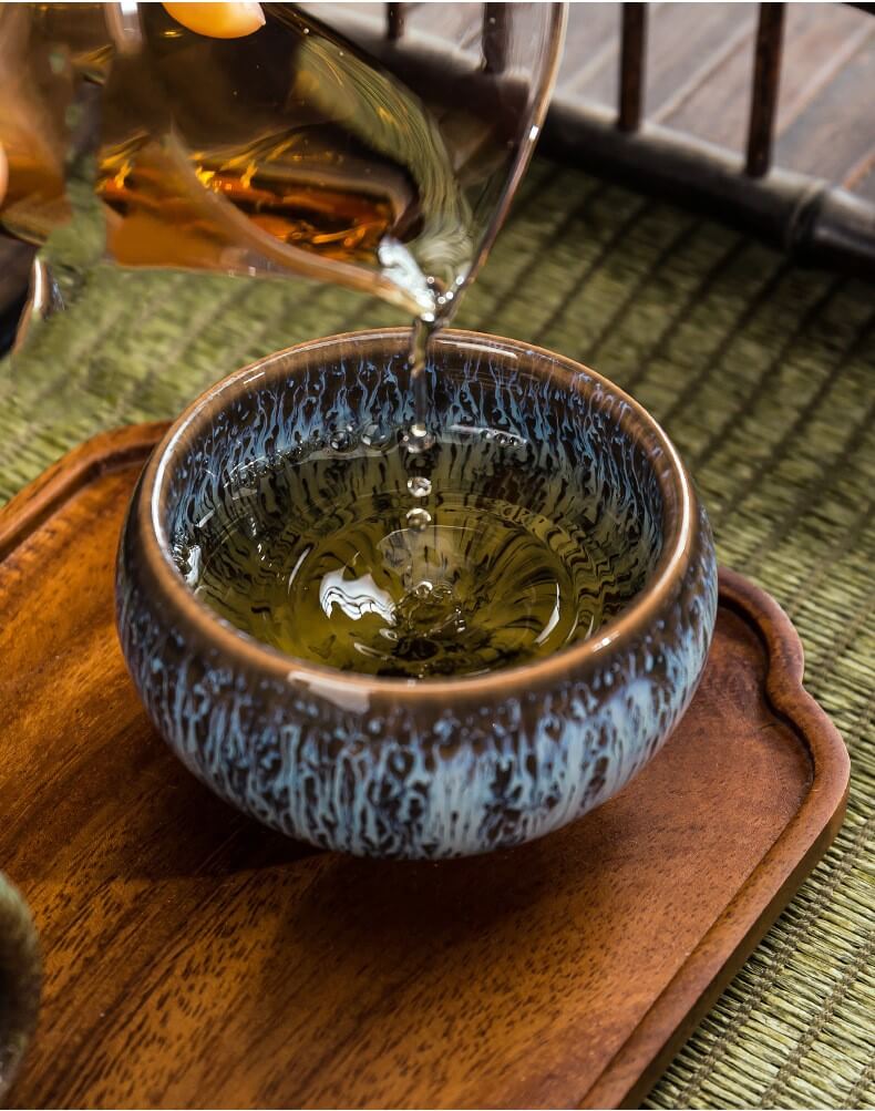 Keramische porseleinen theekop