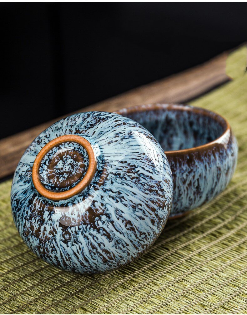 Keramische porseleinen theekop