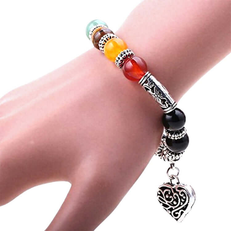 7 Chakra Stenen Armband