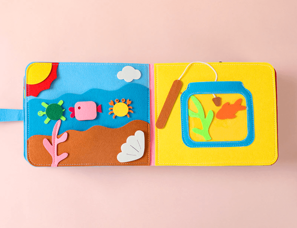 Montessori Baby Doekjes Boek