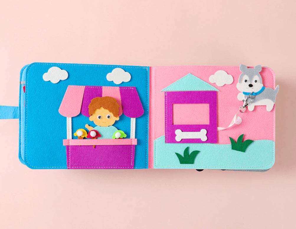 Montessori Baby Doekjes Boek