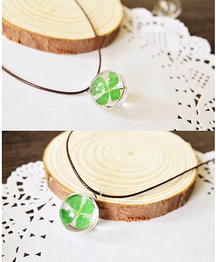 Vierbladige klaver ketting