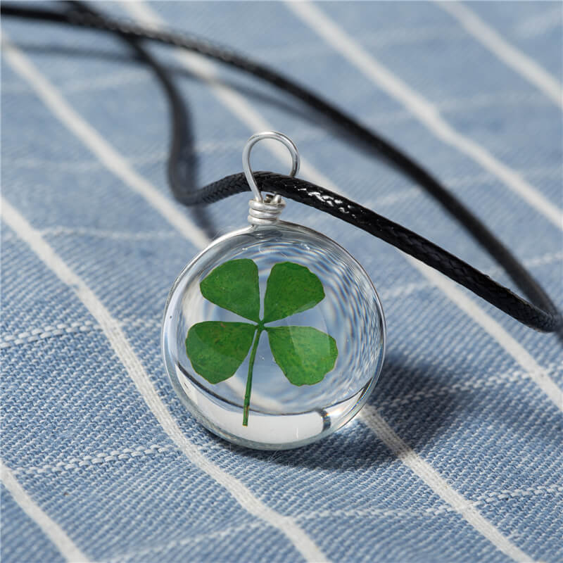 Vierbladige klaver ketting