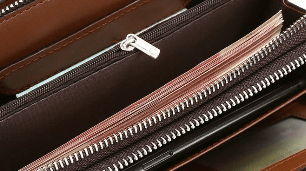 Echt lederen heren koppeltas