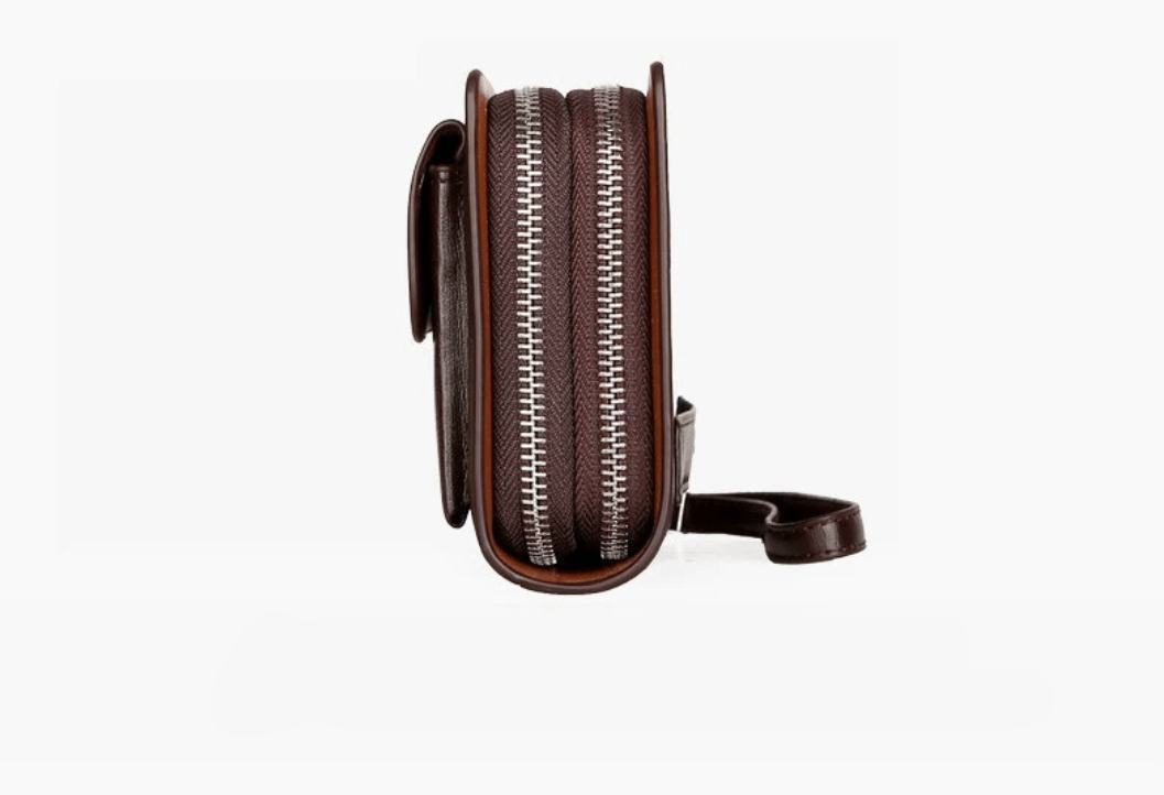 Echt lederen heren koppeltas