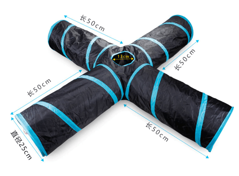 Inklapbare Kattentunnel