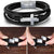 Faith Leren Kruis Armband