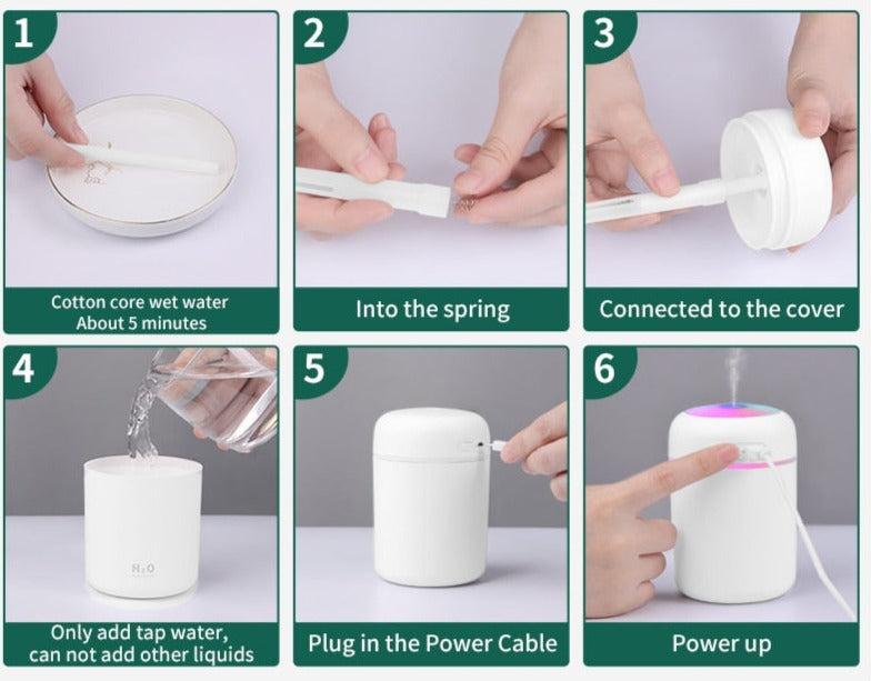 H2O Lucht Bevochtiger