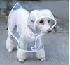 Hond Waterdichte Transparante Regenjas