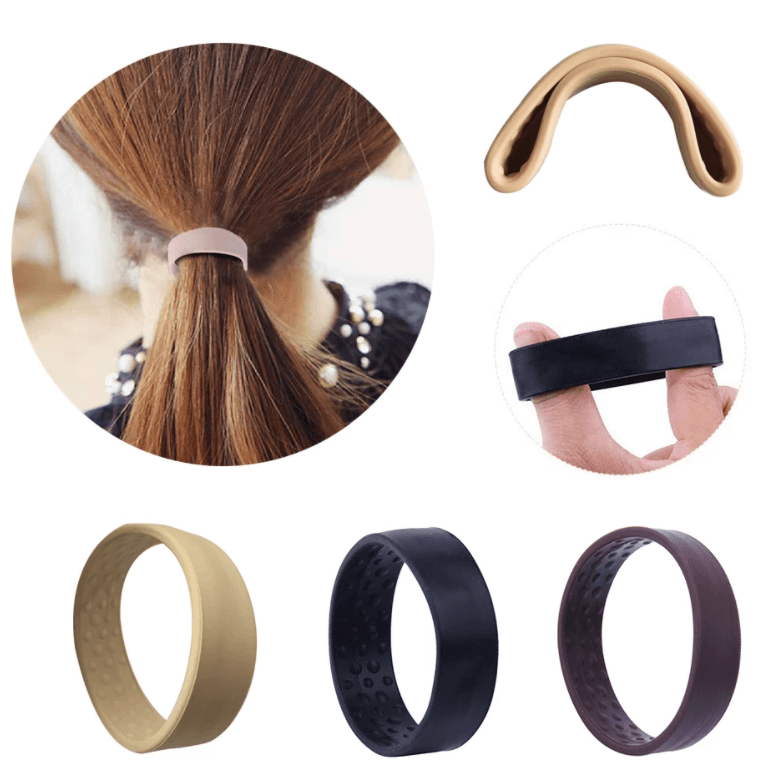 Elastische Silicone Paardestaart