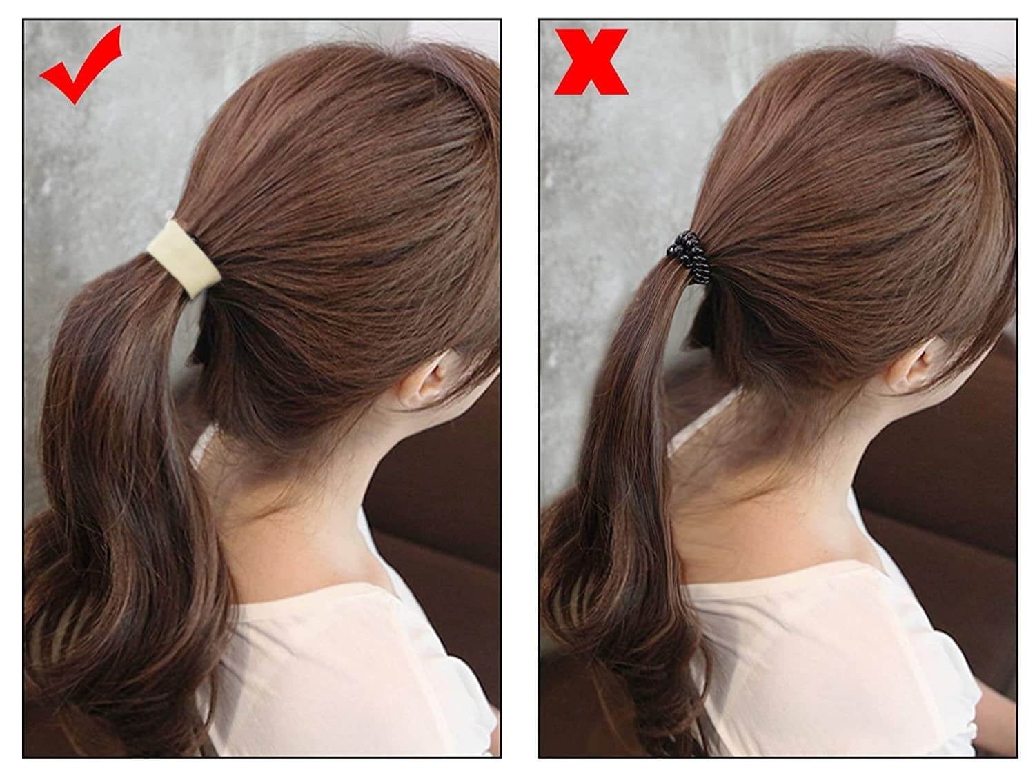 Elastische Silicone Paardestaart