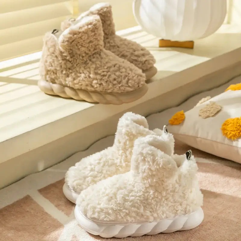 Fluffy Fleece Laarsjes