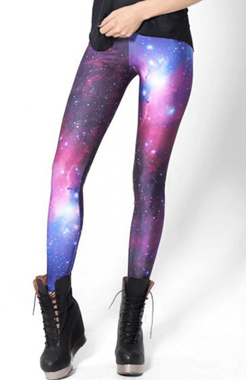 3D Gedrukte Galaxy Leggings