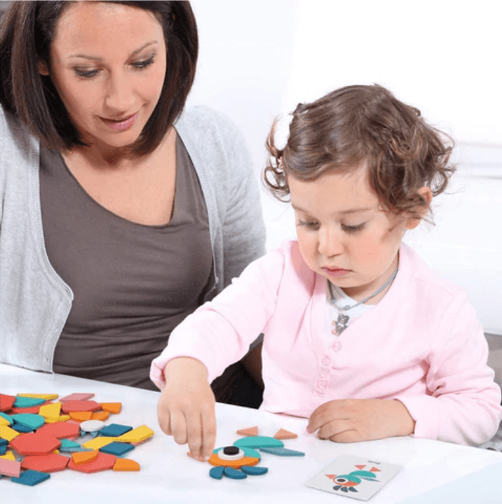 Creatieve Vormen Houten Puzzel