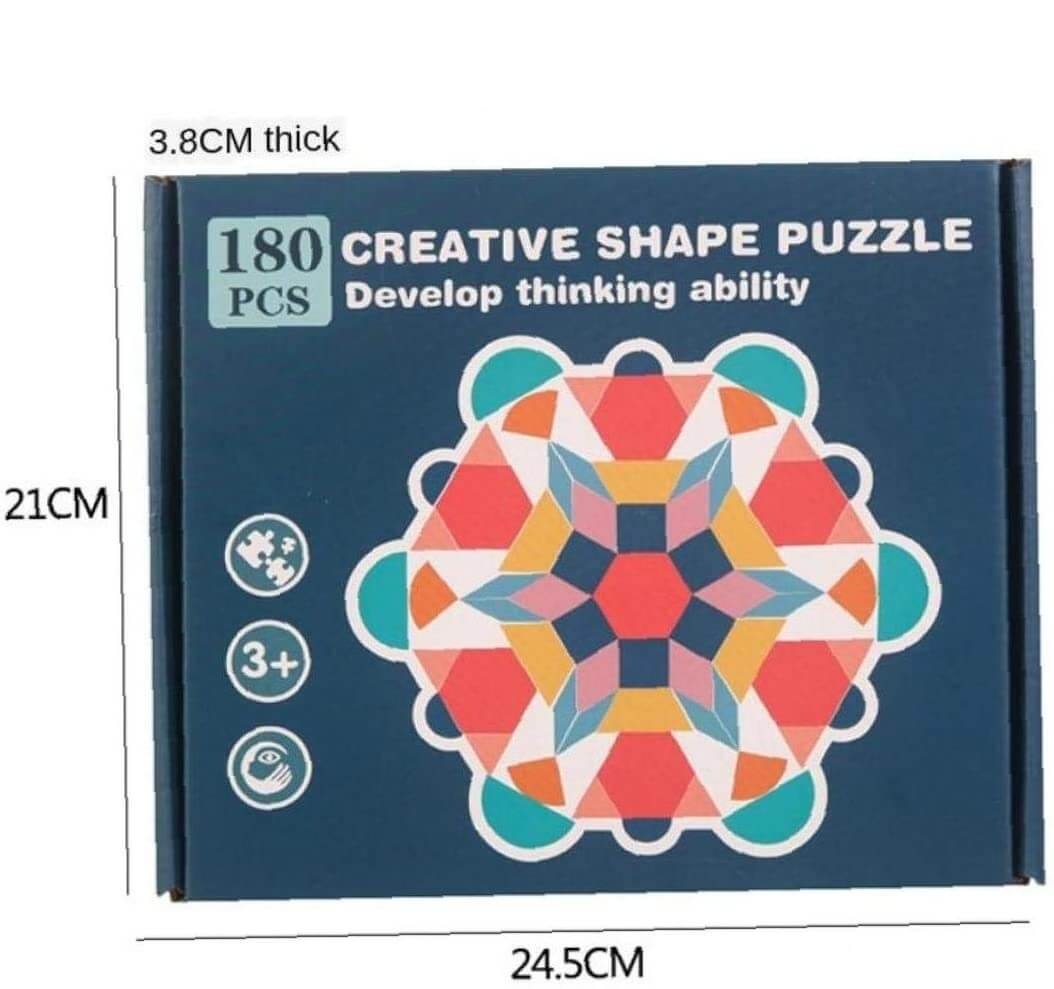 Creatieve Vormen Houten Puzzel