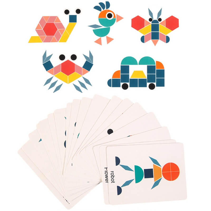 Creatieve Vormen Houten Puzzel