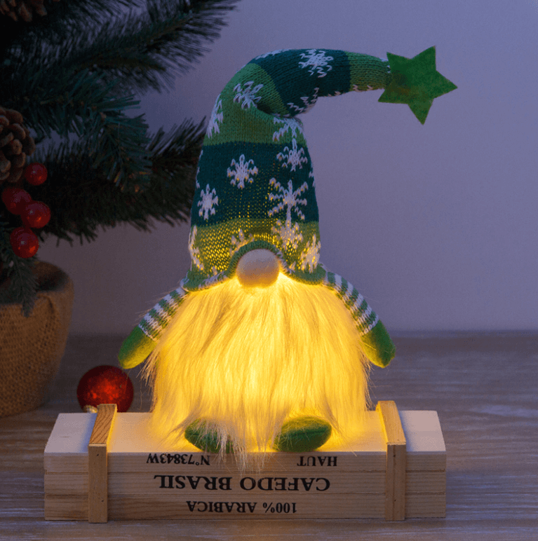 Lighted Kerst Kabouter